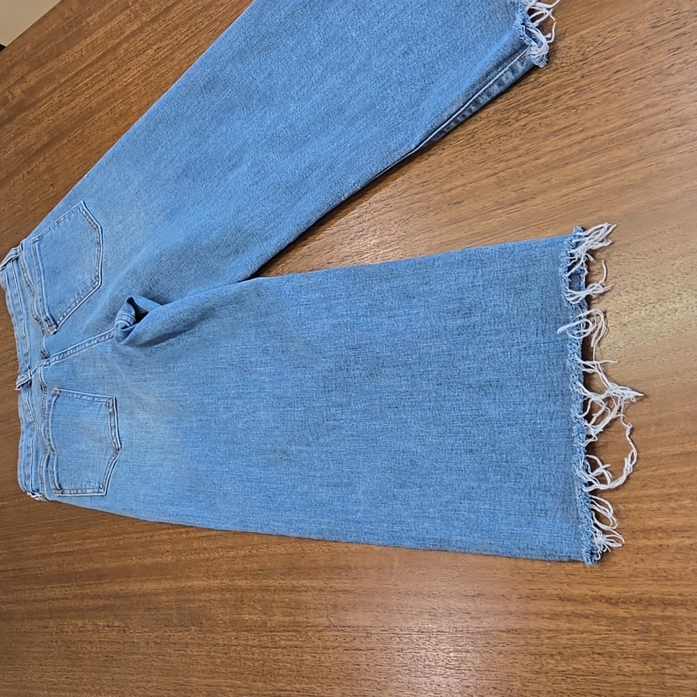 Oat New York Wide Leg Crop Jean - Picture 11 of 13